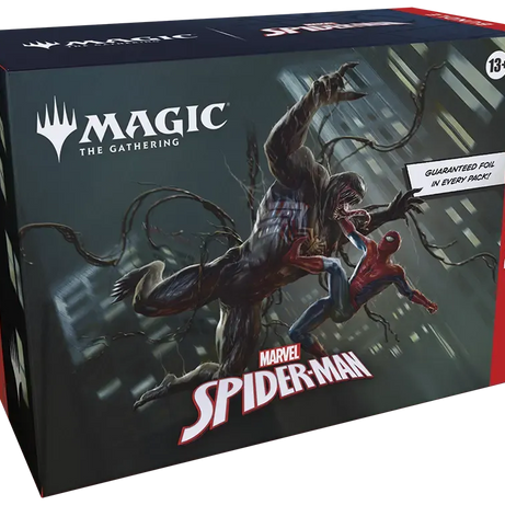 Magic The Gathering – Marvel's Spider-Man Bundle (9 Booster + Zubehör) – Englisch
