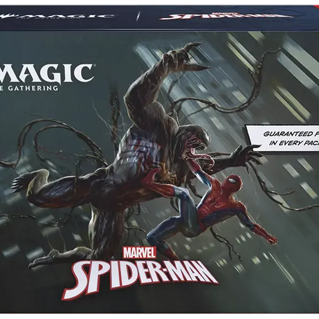 Magic The Gathering – Marvel's Spider-Man Bundle (9 Booster + Zubehör) – Englisch