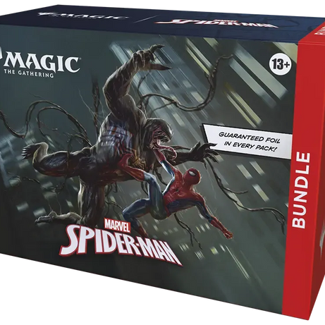 Magic The Gathering – Marvel's Spider-Man Bundle (9 Booster + Zubehör) – Englisch