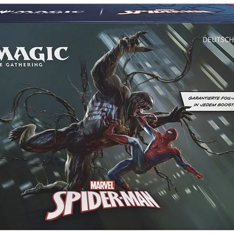 Magic The Gathering – Marvel's Spider-Man Bundle (9 Booster + Zubehör) – Deutsch