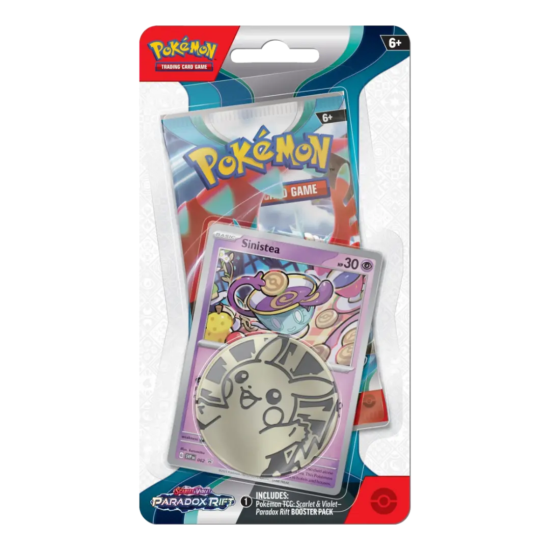 Pokemon TCG - Checklane Blister Karmesin & Pupur 04 - Paradox Rift (EN)