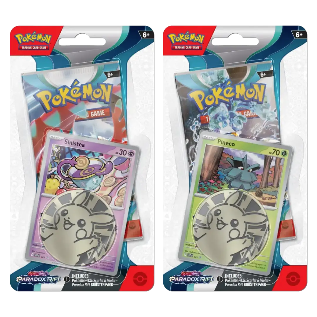 Pokemon TCG - Checklane Blister Karmesin & Pupur 04 - Paradox Rift (EN)