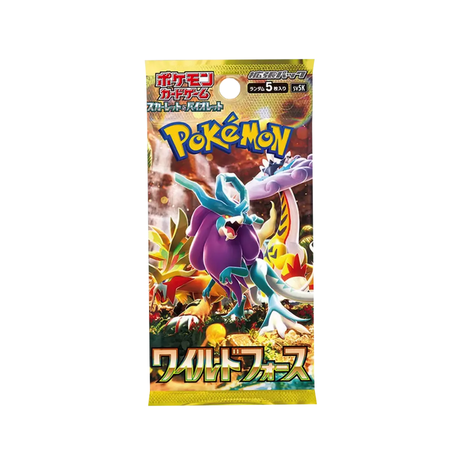 Pokémon TCG: Wild Force sv5K - Display (JP)
