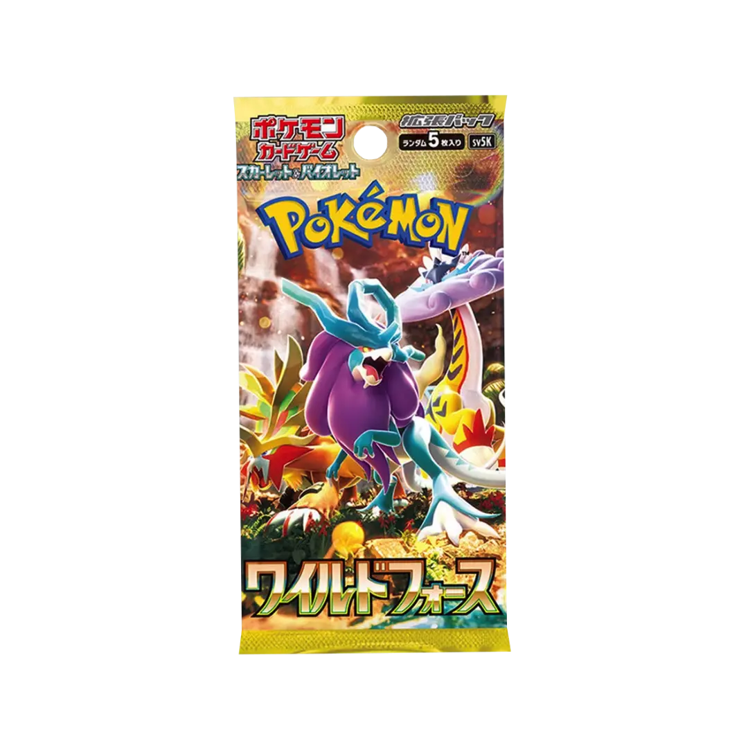 Pokémon TCG: Wild Force sv5K JP - Booster