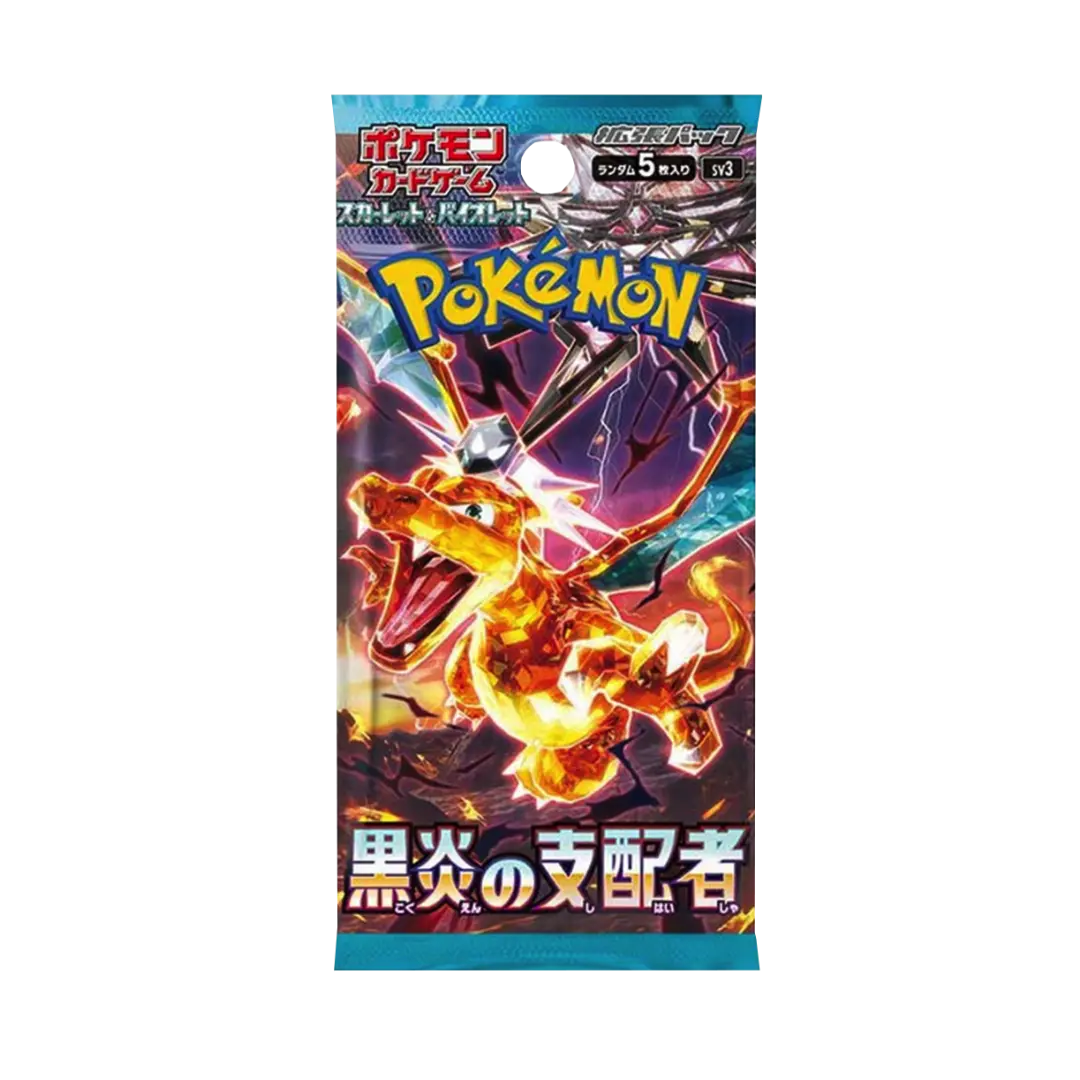 Pokémon TCG: Ruler of the Black Flame (sv3) - Booster (JP)