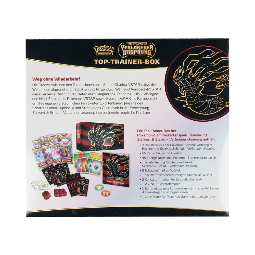 Pokémon Schwert & Schild – Verlorener Ursprung Top Trainer Box (Deutsch)