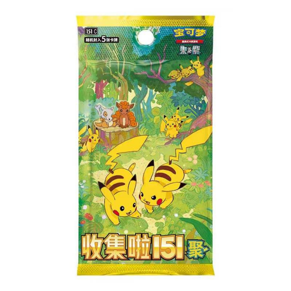 Pokémon 151 Vol. 4 – Gathering – Booster – Chinesisch