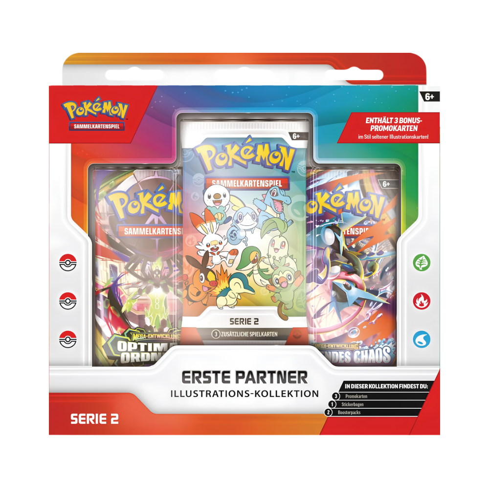 First Partner Illustration Collection Series 2 - Mega Evolution Products