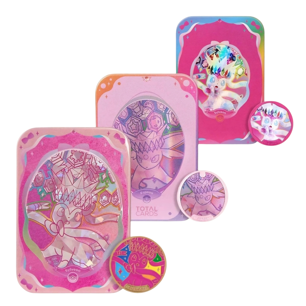 CSV9.5C: Terastal Gathering Sylveon Tin Collection Box - Terastal Gathering