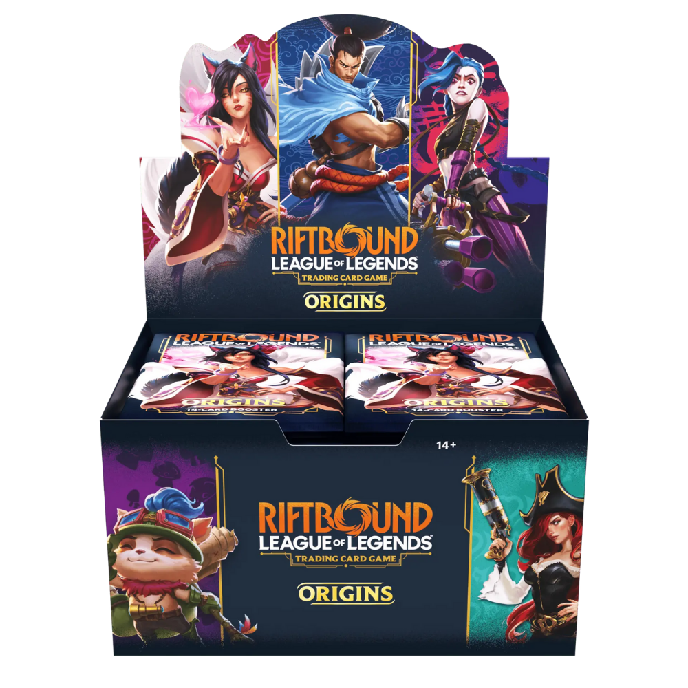 Riftbound: League of Legends-TCG – Origins – Boosterbox (24 Packs) – EN