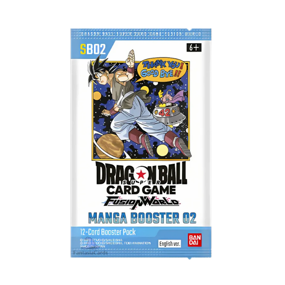 Dragon Ball Super Card Game – Fusion World SB02 Manga Booster Display (Englisch) | 24 Packs |