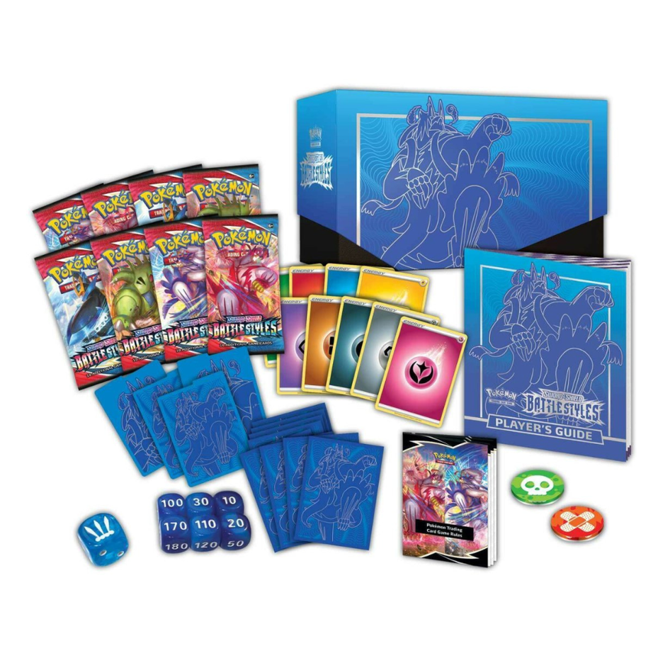Pokémon Sword & Shield – Battle Styles Elite Trainer Box Urshifu Blue (EN)| Neu & OVP