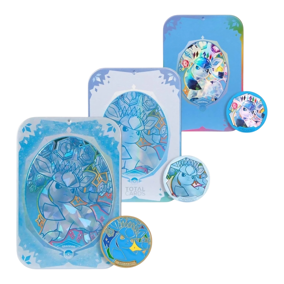CSV9.5C: Terastal Gathering Glaceon Tin Collection Box - Terastal Gathering