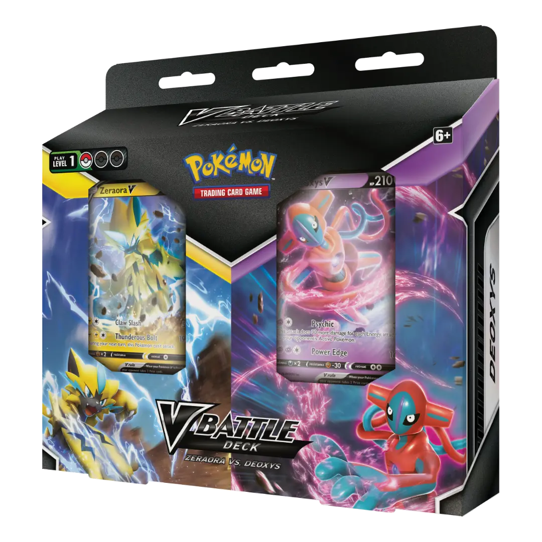 Pokémon TCG: Deoxys vs. Zeraora - V Battle Deck Bundle (EN) | LAKE-CARDS