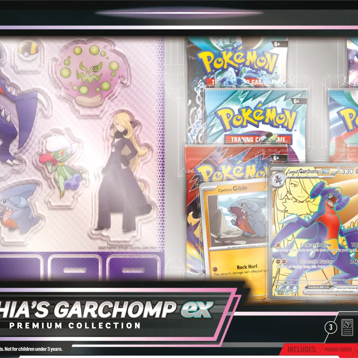 Pokémon TCG: Cynthia's Garchomp ex - Premium Collection (EN)