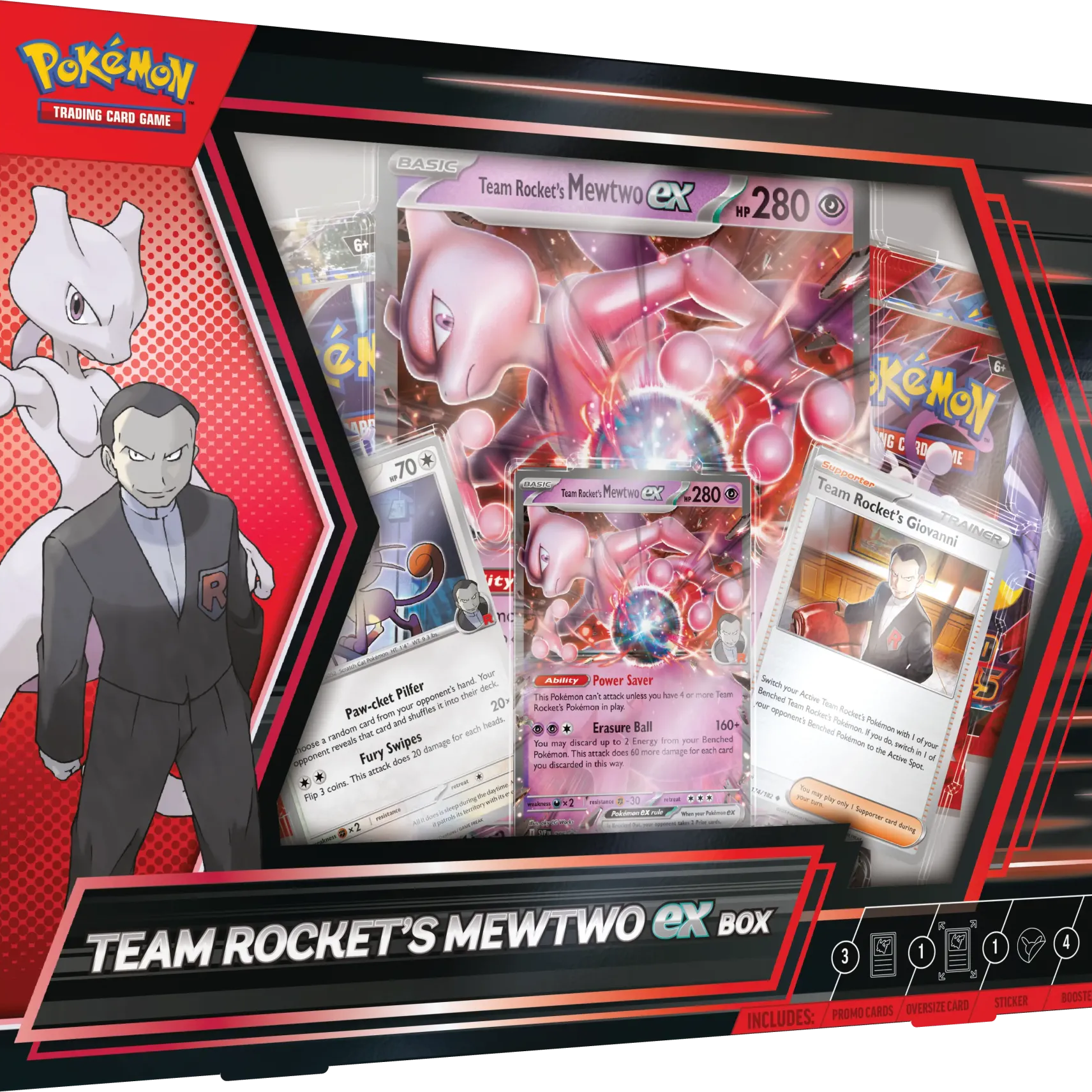 Pokémon TCG: Team Rocket's Mewtwo EX Box (EN) | LAKE-CARDS