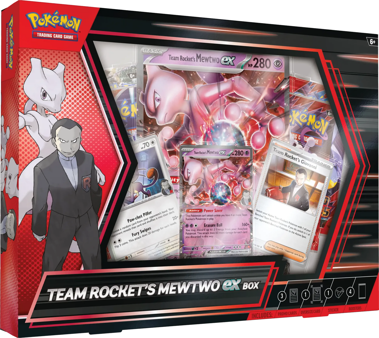 Pokémon TCG: Team Rocket's Mewtwo EX Box (EN) | LAKE-CARDS