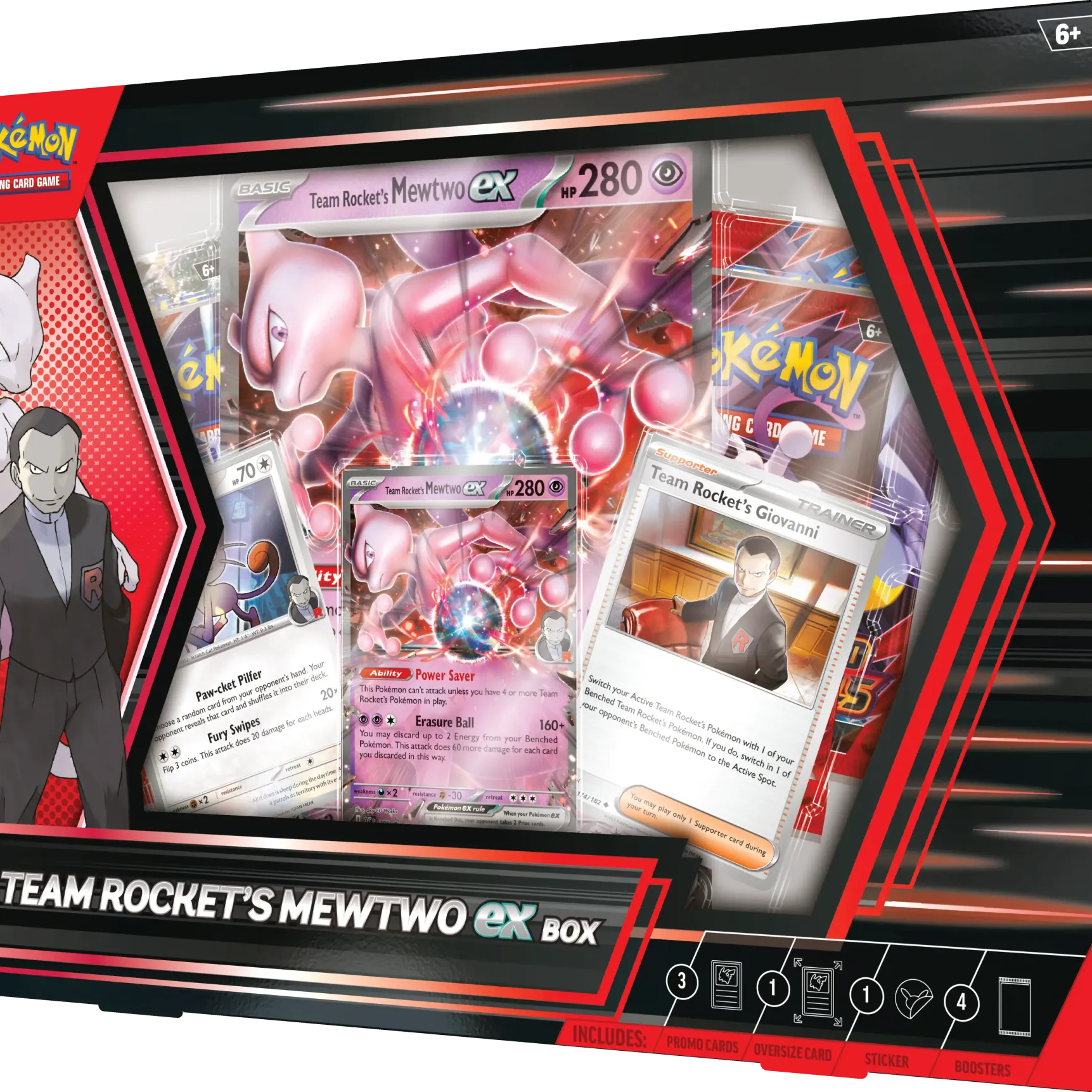 Pokémon TCG: Team Rocket's Mewtwo EX Box (EN)