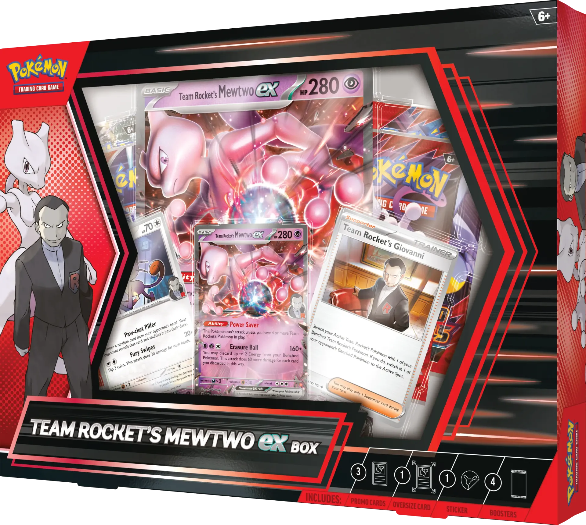 Pokémon TCG: Team Rocket's Mewtwo EX Box (EN)