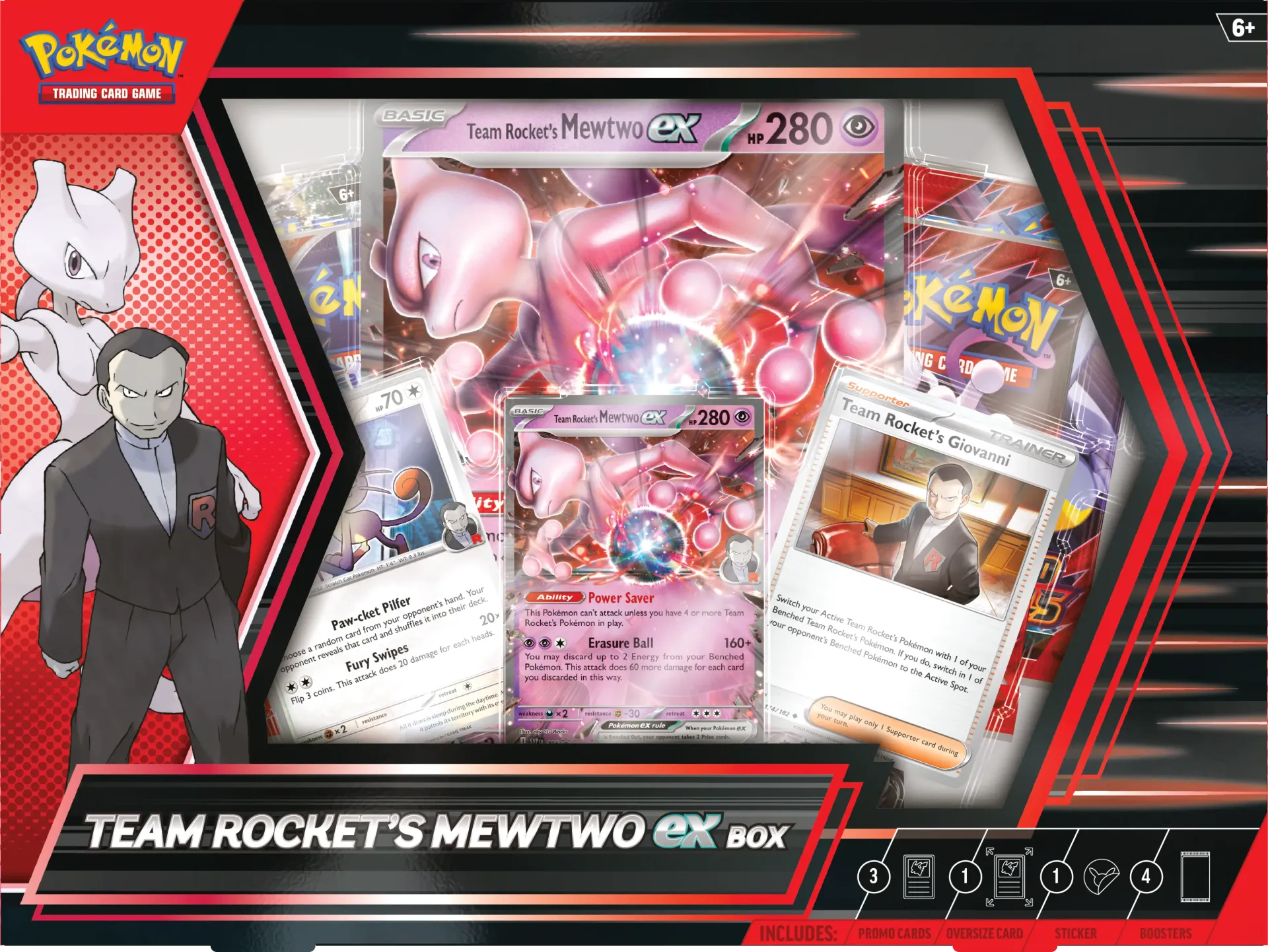 Pokémon TCG: Team Rocket's Mewtwo EX Box (EN)