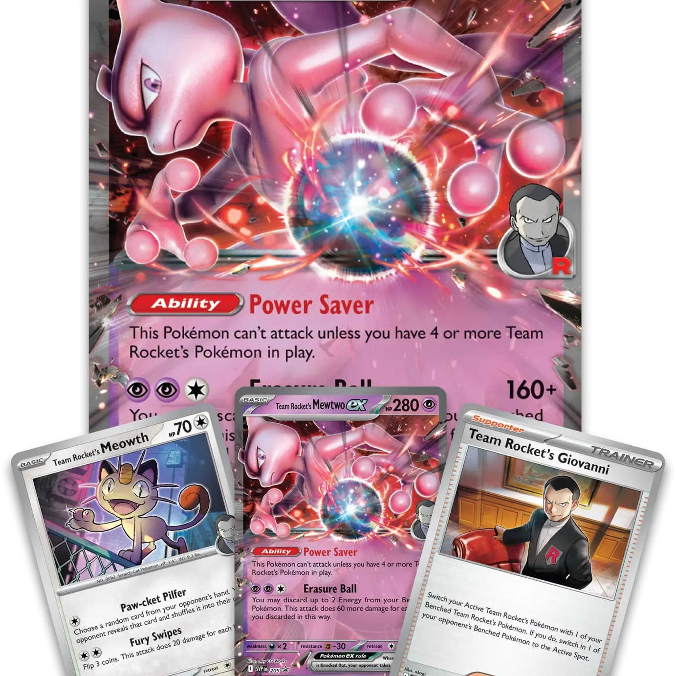 Pokémon TCG: Team Rocket's Mewtwo EX Box (EN)
