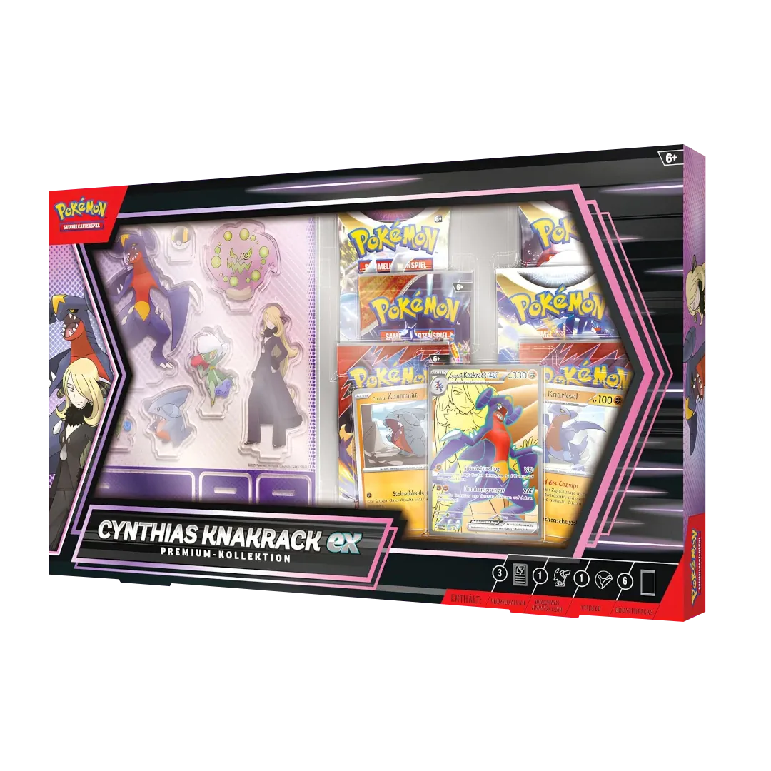 Pokèmon TCG: Cynthias Knakrack ex - Premium Kollektion (DE)