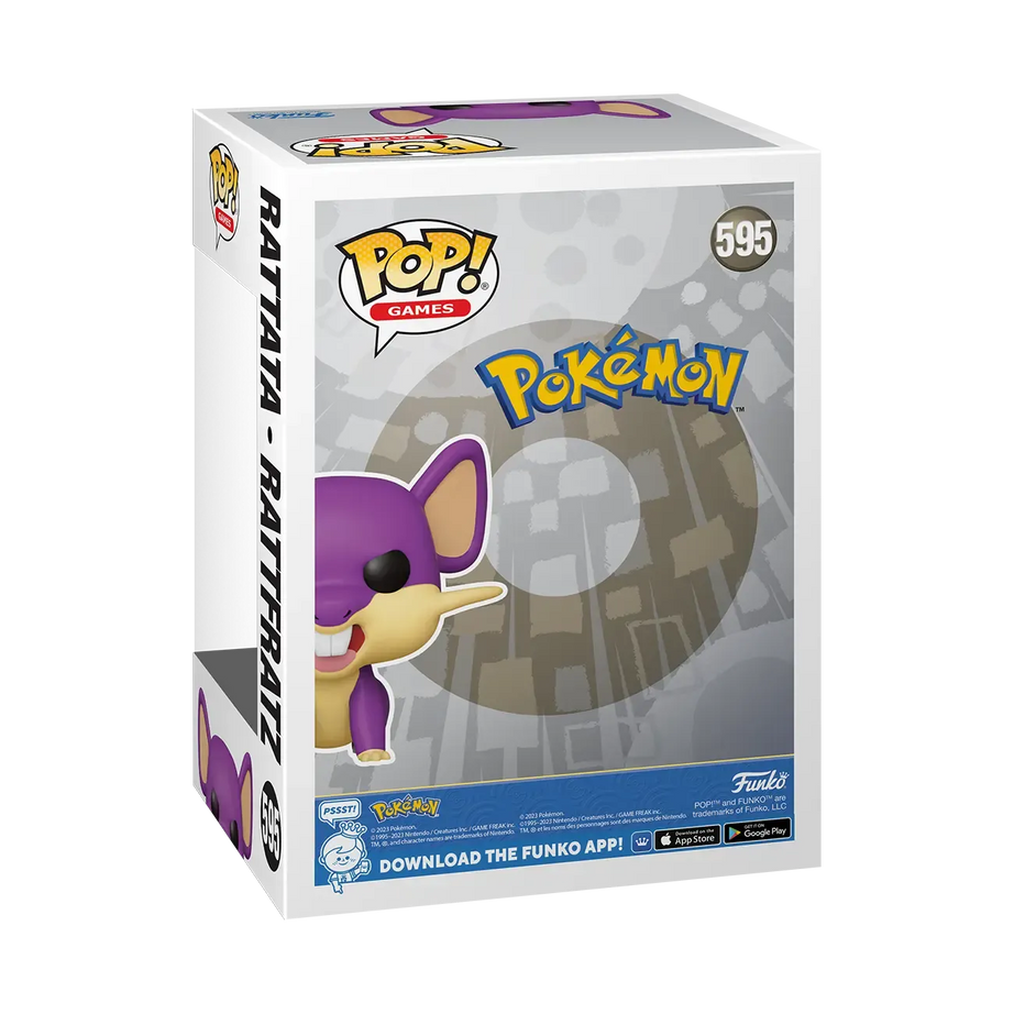 Funko POP! Pokemon - Rattfratz #595 | LAKE-CARDS