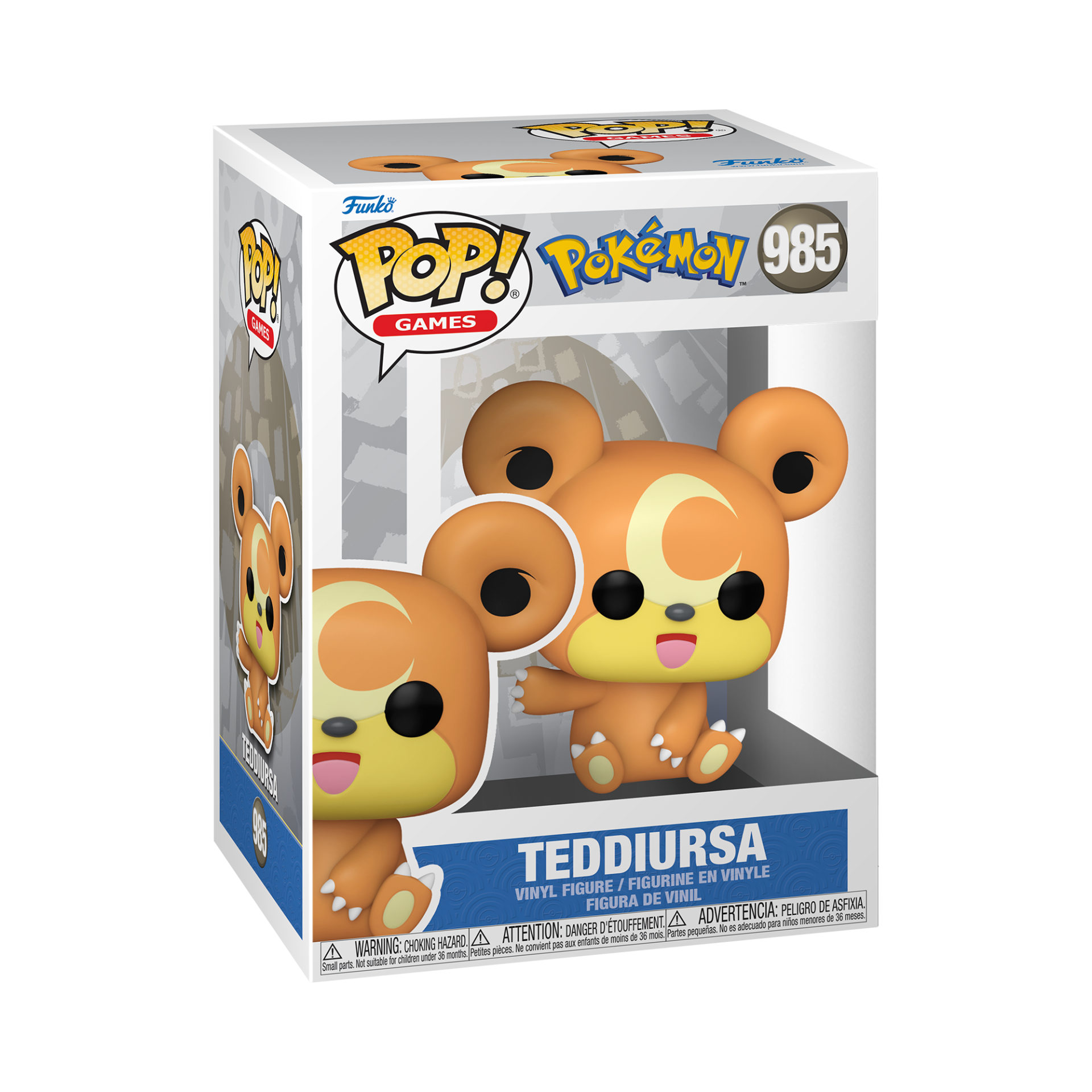 Funko POP! Pokemon - Teddiursa #985Funko POP! Pokemon - Teddiursa #985