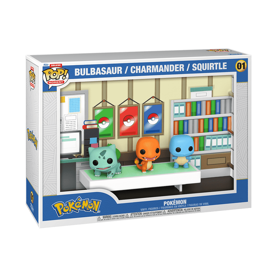 POP Moments DLX: Pokémon Starters (1996) Moment Deluxe - Pokémon