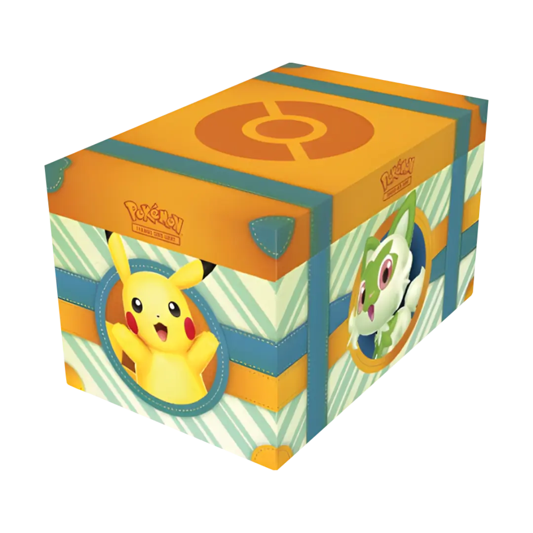 Pokémon TCG: Paldea-Abenteuerkoffer (DE) | 7 Promokarten & 6 Boosterpacks
