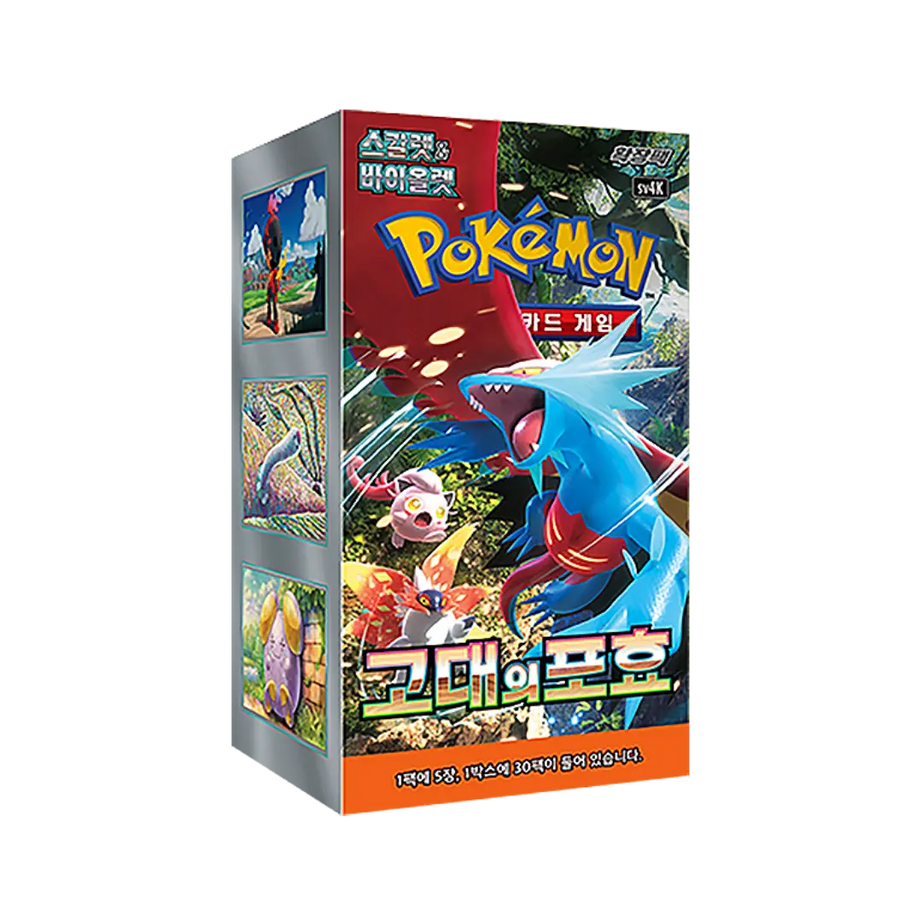 Pokémon TCG – Ancient Roar SV4K Booster Display - Koreanisch