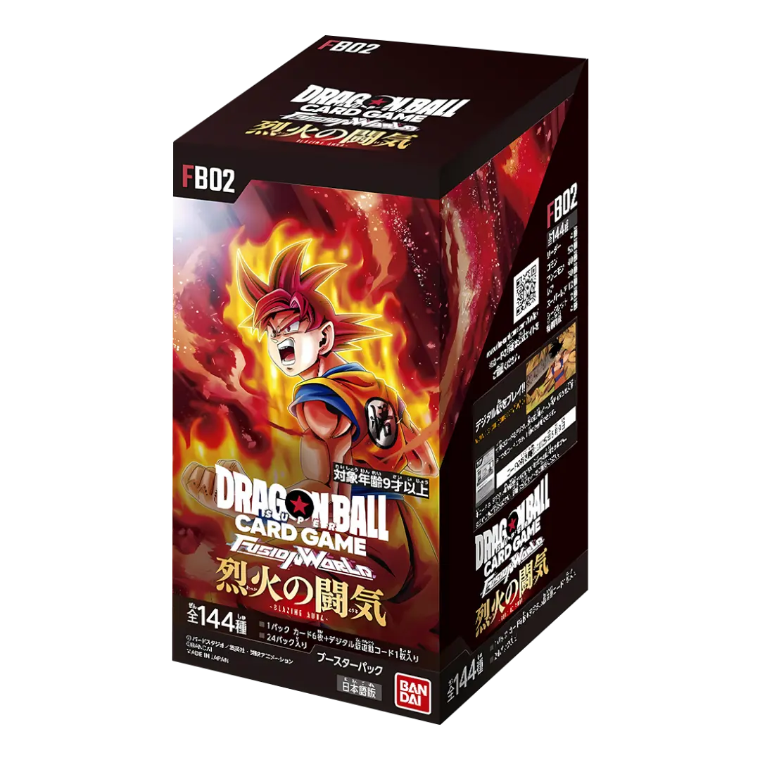 Dragon Ball Fusion World – Blazing Aura (FB02) Display (JP) | 24 Boosterpacks