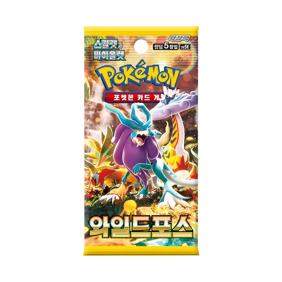 Pokémon TCG: Wild Force (SV5K) – Booster Pack – Koreanisch