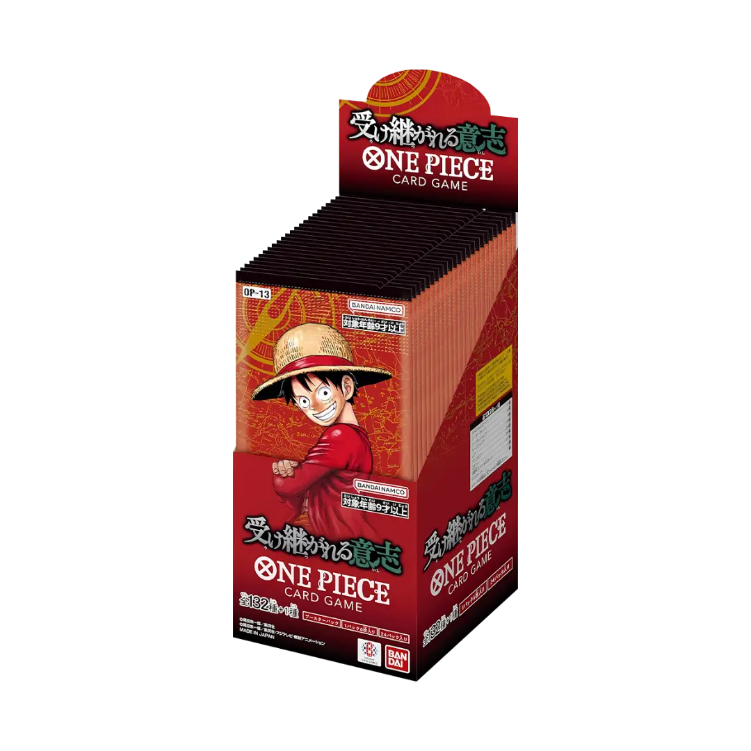One Piece Card Game – OP13 Carrying on His Will Booster Display (24 Packs) – Japanisch