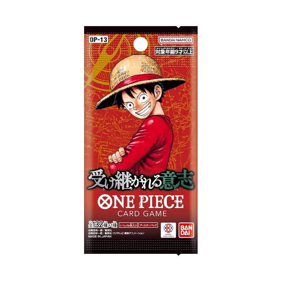One Piece Card Game – OP13 Carrying on His Will Booster Booster – Japanisch