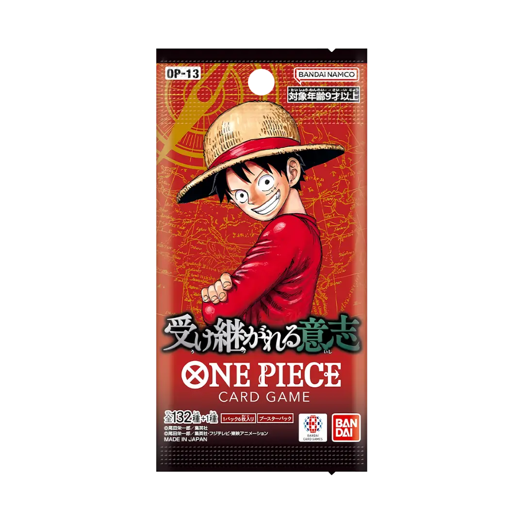 One Piece Card Game – OP13 Carrying on His Will Booster Display (24 Packs) – Japanisch
