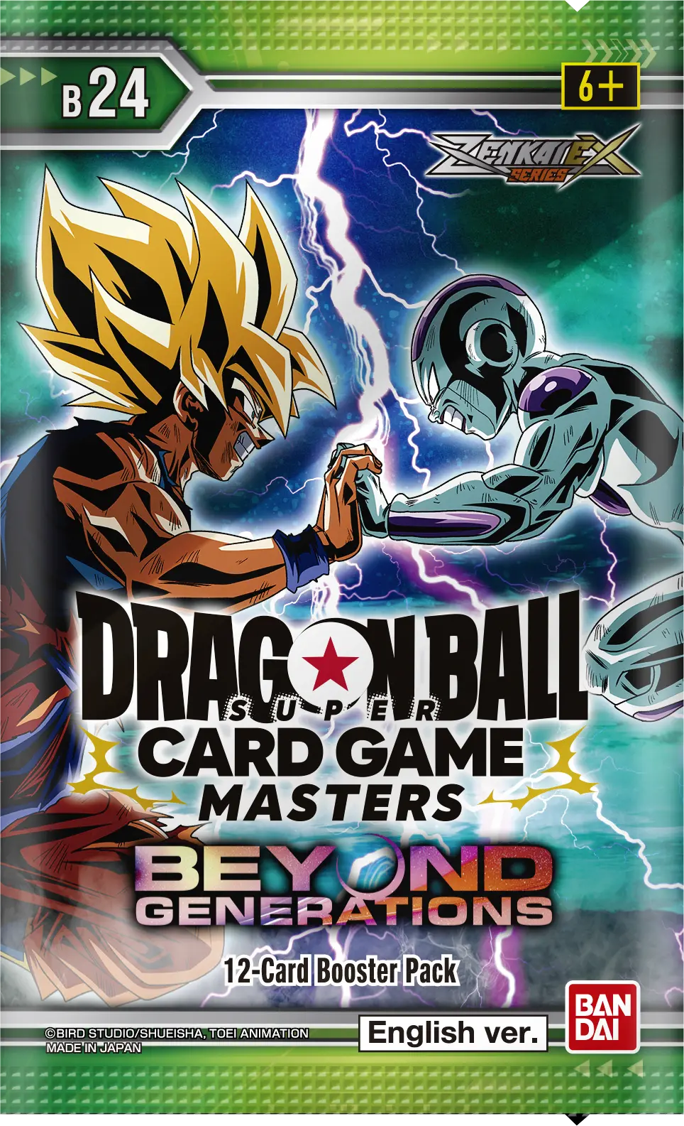 Dragon Ball Super Card Game – Beyond Generations B24 Booster Display (24 Packs, EN)