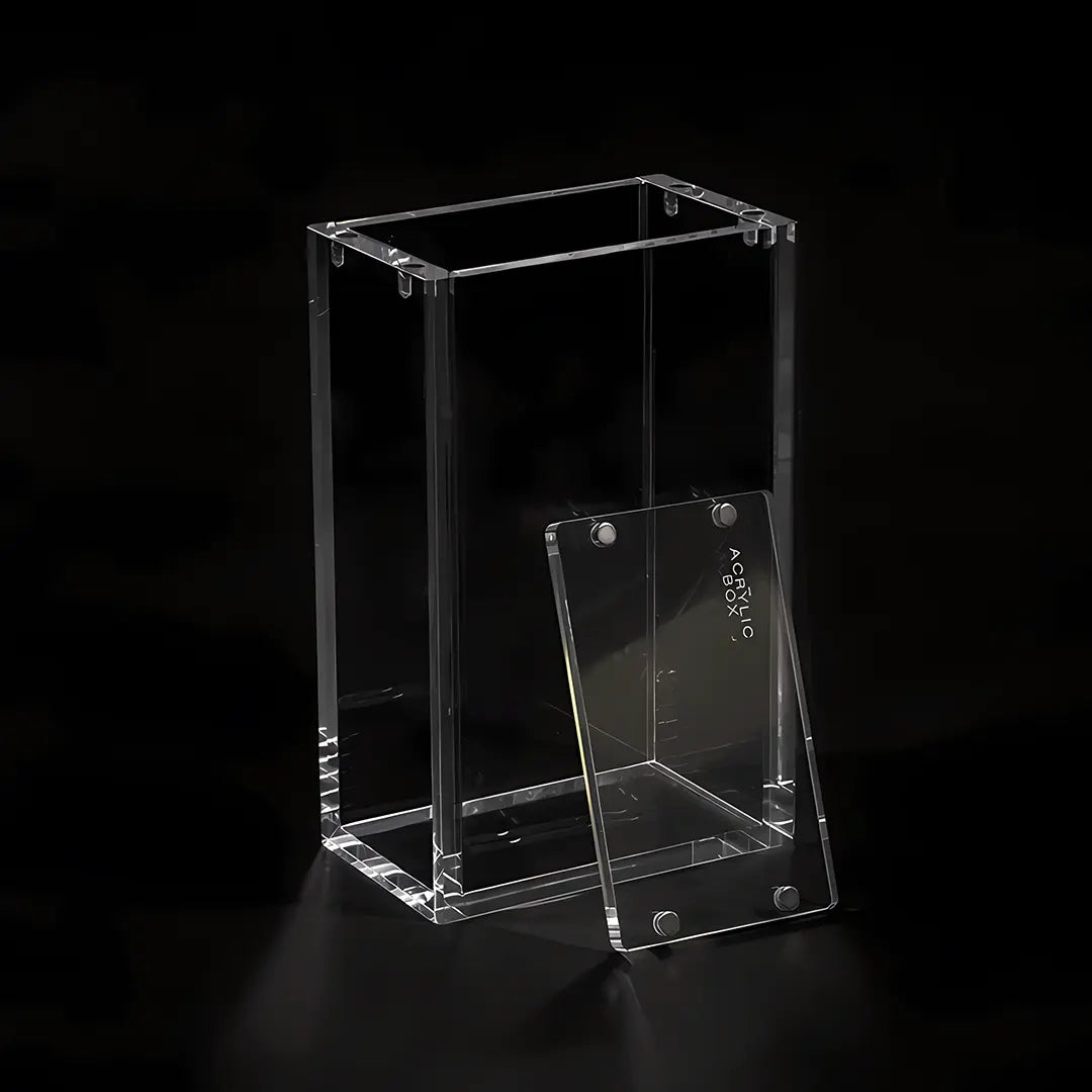 The Acrylic Box – Japanese Booster Box (Small) | 6 mm Acryl, UV-Schutz & Magnetverschluss | Premium Schutz für Japan-Displays