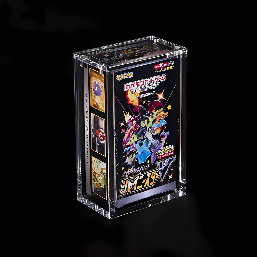 The Acrylic Box – Japanese Booster Box (Small) | 6 mm Acryl, UV-Schutz & Magnetverschluss | Premium Schutz für Japan-Displays