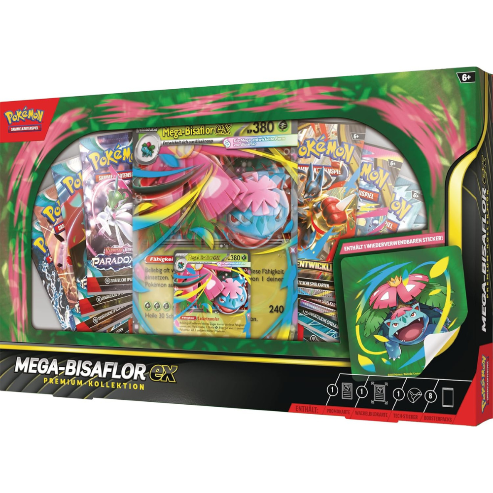 Pokémon Premium-Kollektion Mega-Bisaflor-ex (DE)