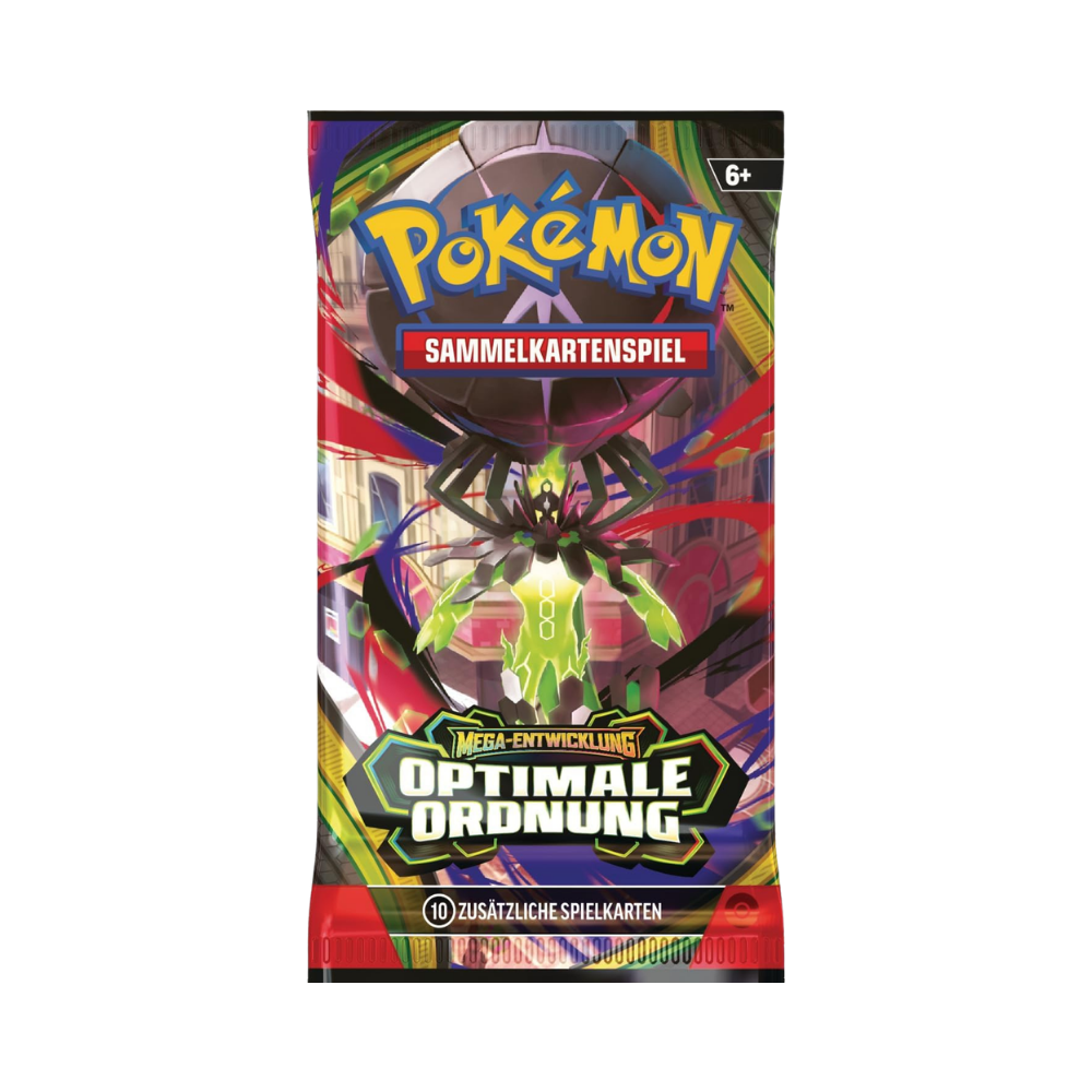 Pokémon Optimale Ordnung Booster (DE) – Mega-Entwicklung Boosterpack