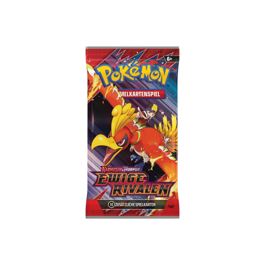 Pokémon Karmesin & Purpur Ewige Rivalen Booster (deutsch) | 10 Sammelkarten + Code