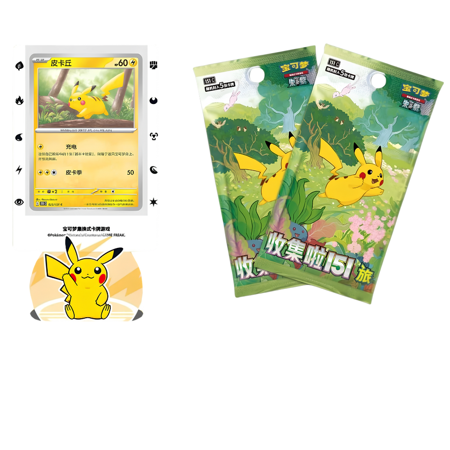 Collect 151 Pokémon Card Holder Set - Simplified Chinese Products