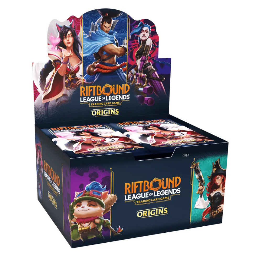 Riftbound: League of Legends-TCG – Origins – Boosterbox (24 Packs) – EN
