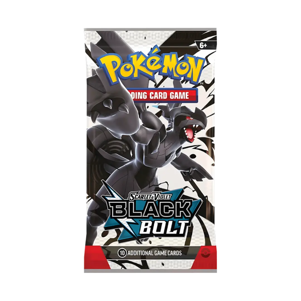 Pokémon Scarlet & Violet – Black Bolt Booster Bundle (EN) | 6 Booster | Neu & OVP