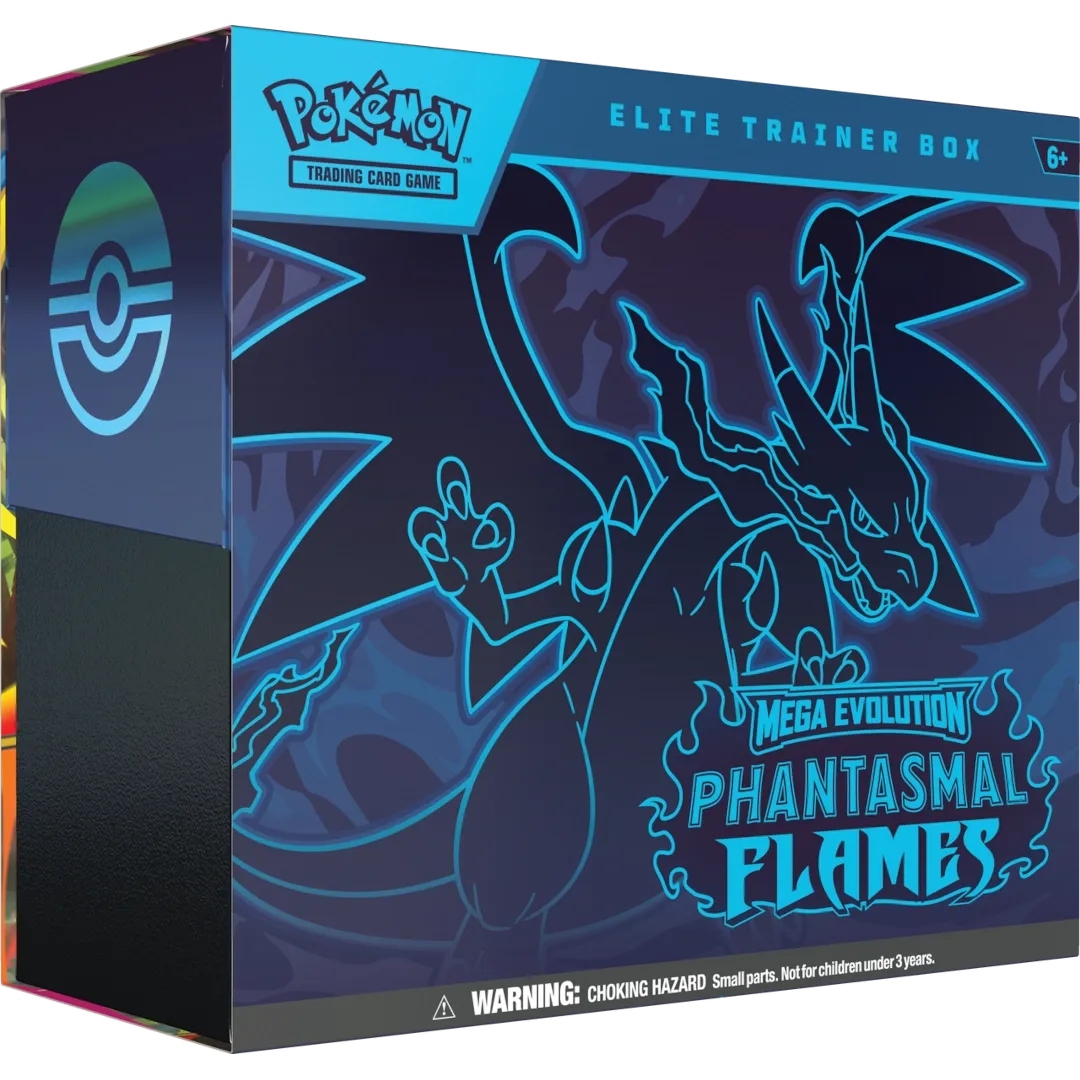 Pokémon TCG – Mega Evolution: Phantasmal Flames (ME02) Elite Trainer Box (Englisch)