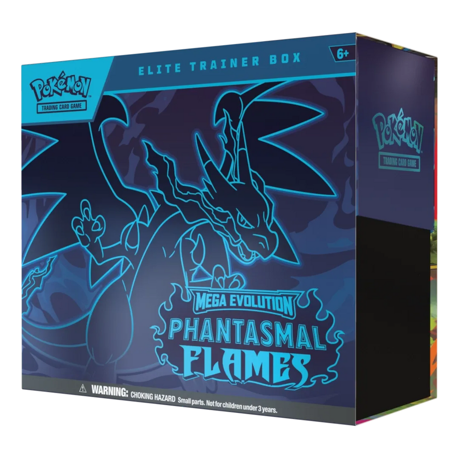 Pokémon TCG – Mega Evolution: Phantasmal Flames (ME02) Elite Trainer Box (Englisch)