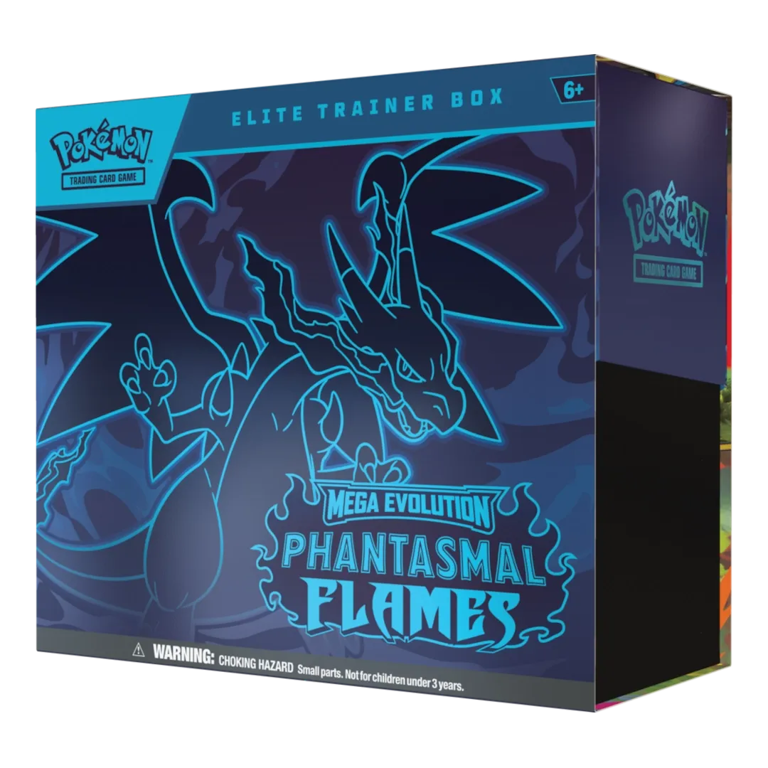 Pokémon TCG – Mega Evolution: Phantasmal Flames (ME02) Elite Trainer Box (Englisch)