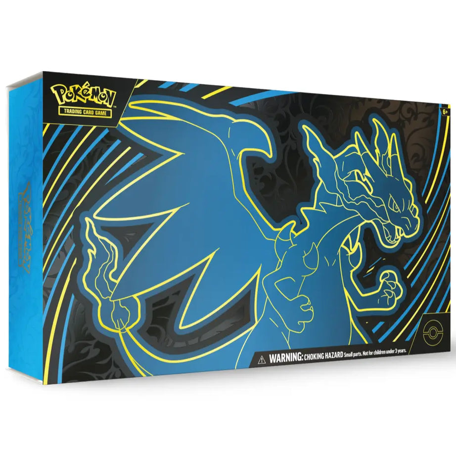 Pokémon TCG – Mega-Glurak X EX Ultra Premium Collection (Englisch) | 18 Booster & Zubehör | Neu & OVP