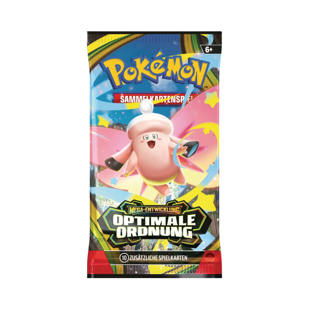 Pokémon Optimale Ordnung Booster (DE) – Mega-Entwicklung Boosterpack